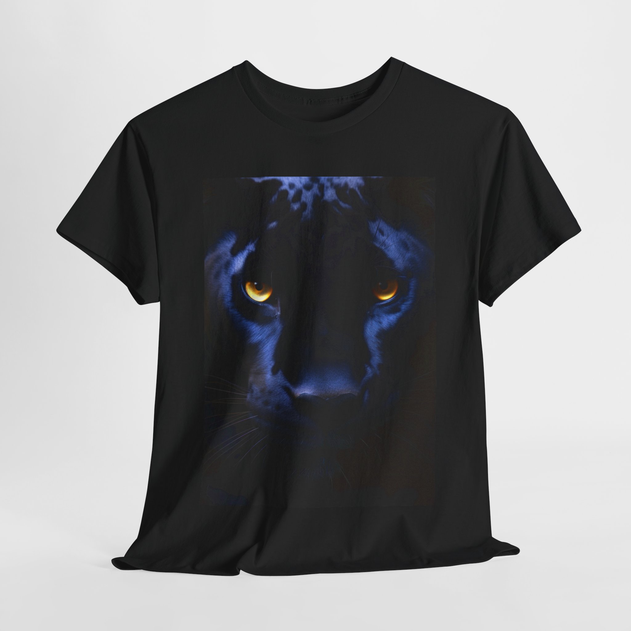 Midnight Panther Unisex Tee | Unique Graphic T-Shirt for Animal Lovers, Gifts, Casual Wear, Statement Shirt, Everyday Style – Image 3