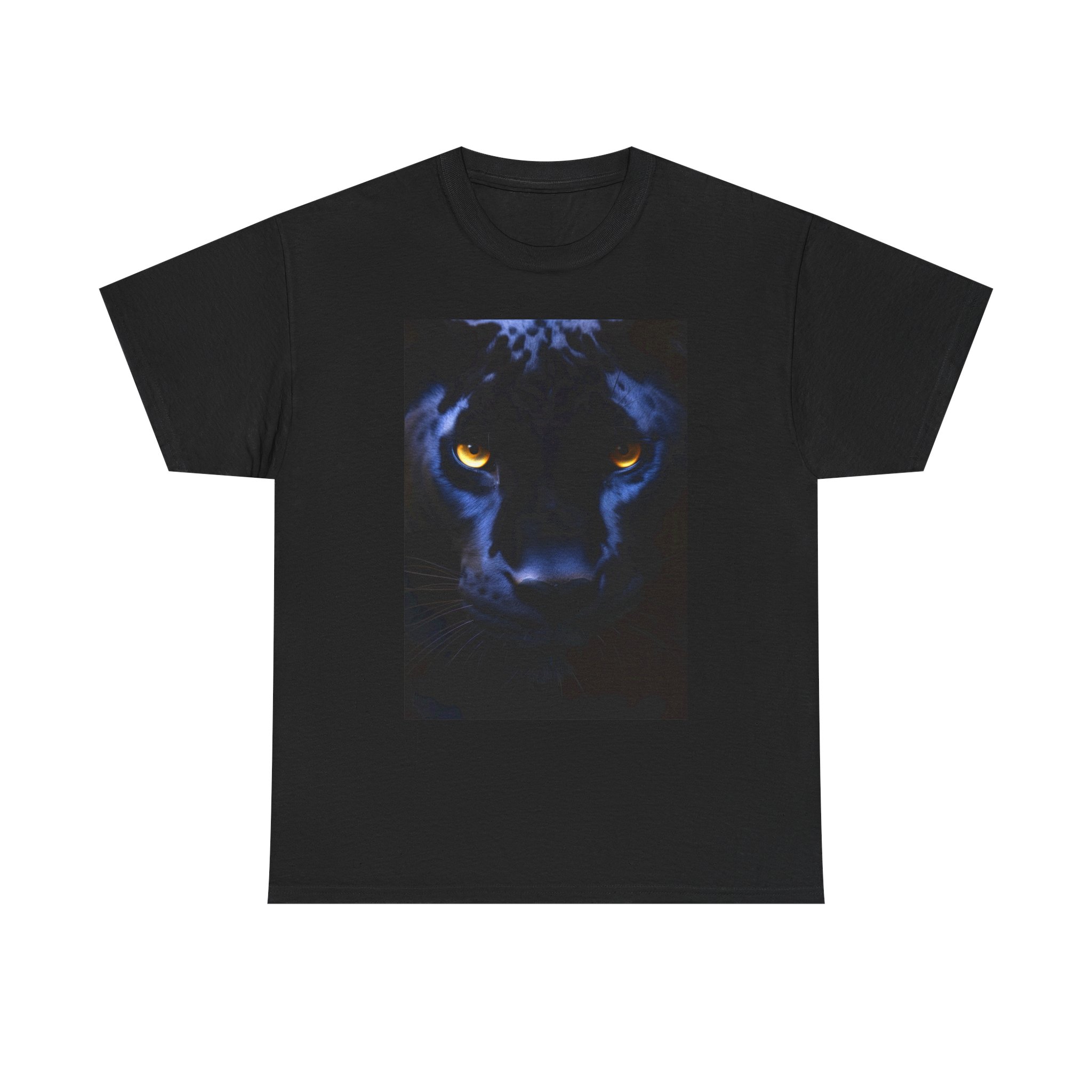 Midnight Panther Unisex Tee | Unique Graphic T-Shirt for Animal Lovers, Gifts, Casual Wear, Statement Shirt, Everyday Style – Image 2