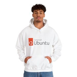 ubuntu graphic hoodie cozy tech sweatshirt, unisex, gift for programmers, linux lovers, casual wear, unique design