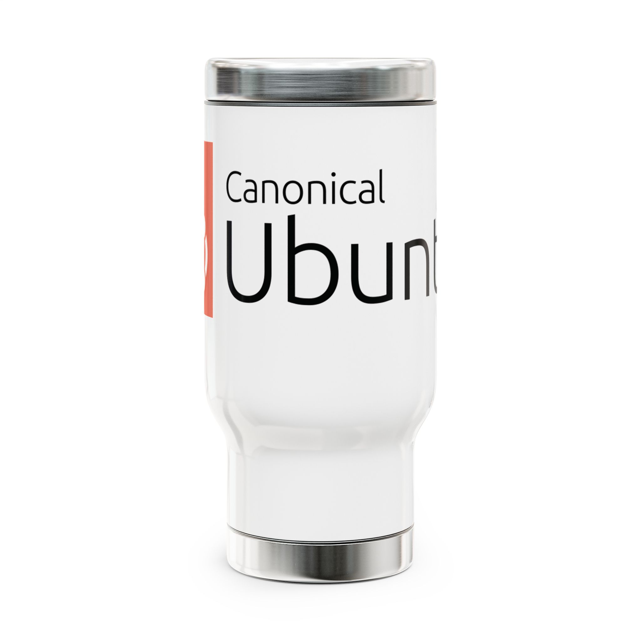 ubuntu logo travel mug — 14oz stainless steel travel mug with handle ubuntu logo travel mug — 14oz stainless steel travel mug with handle