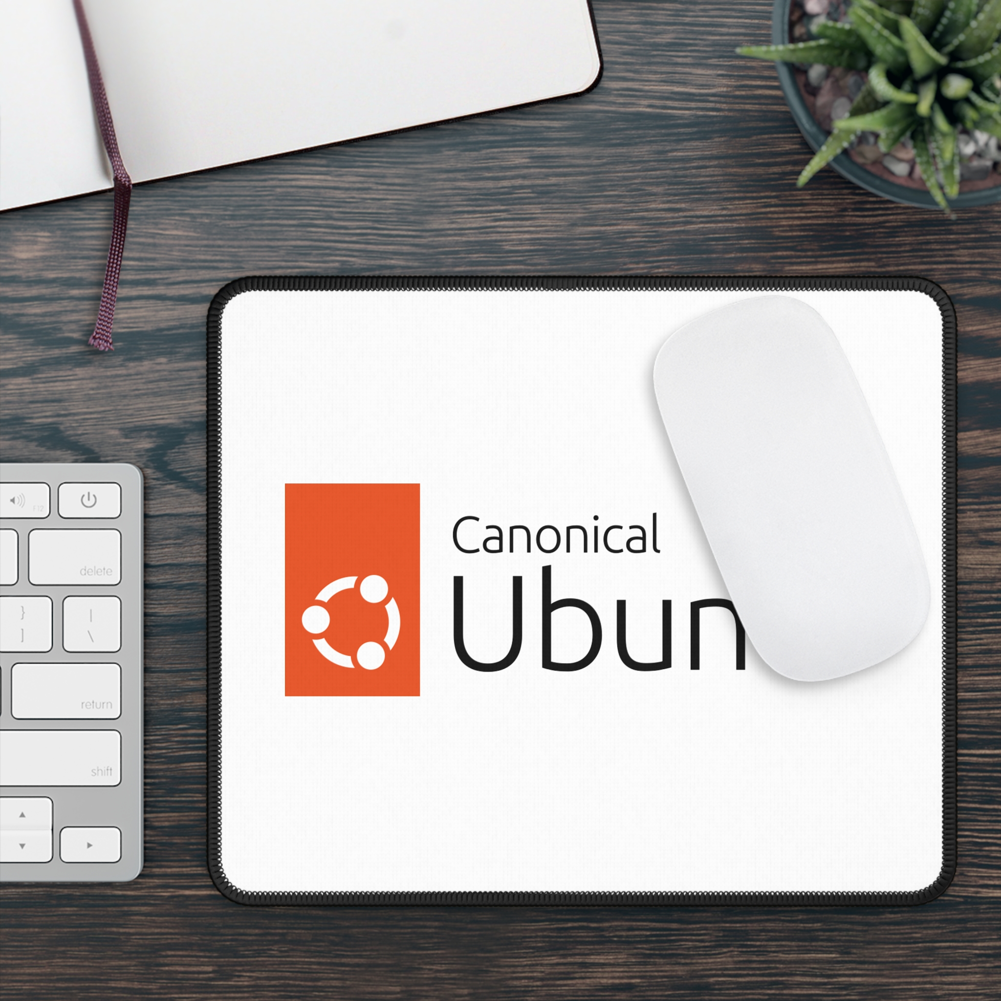 ubuntu logo gaming mouse pad — canonical linux desk mat for gamers & devs ubuntu logo gaming mouse pad — canonical linux desk mat for gamers & devs