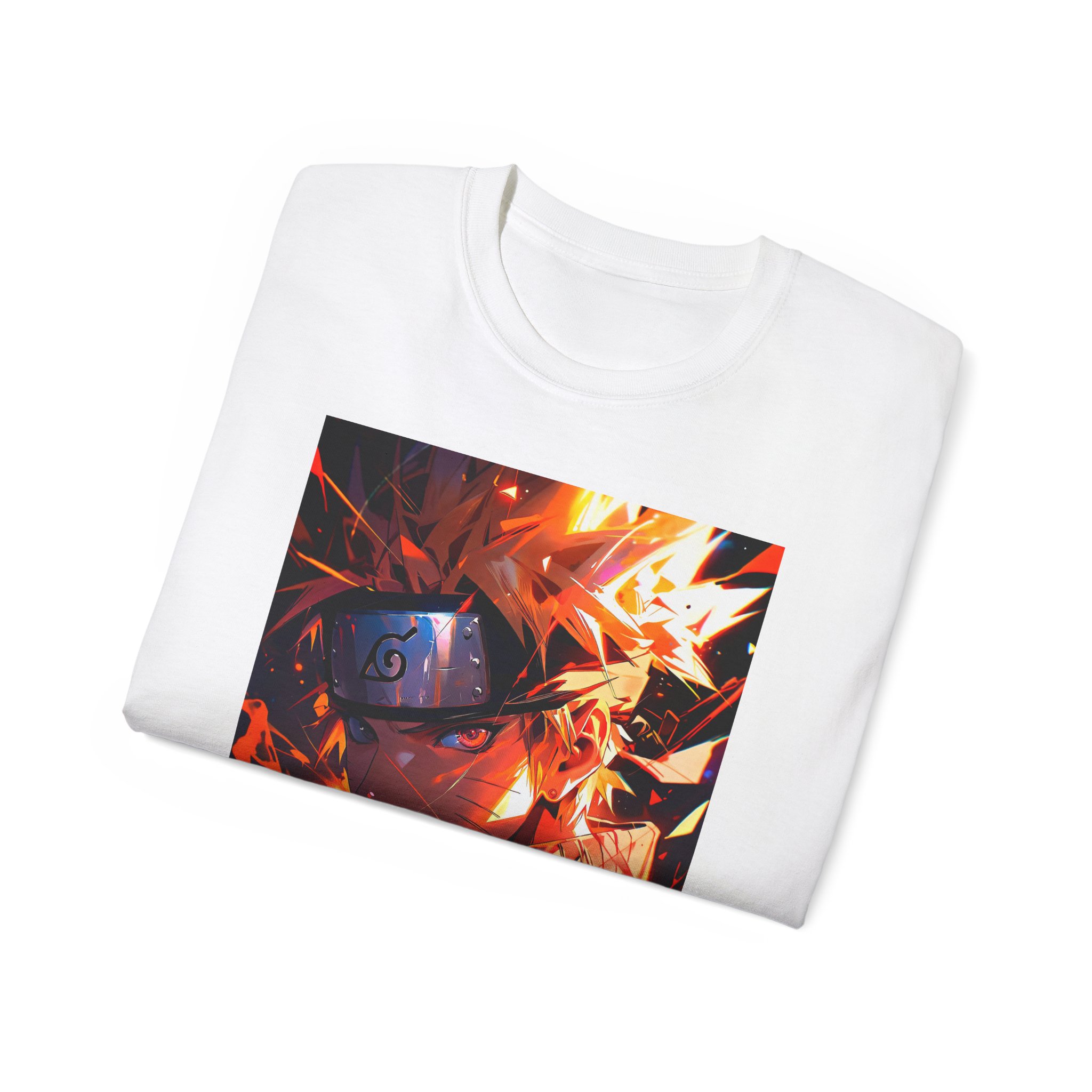 naruto shippuden graphic tee — fiery kakashi anime shirt naruto shippuden graphic tee — fiery kakashi anime shirt