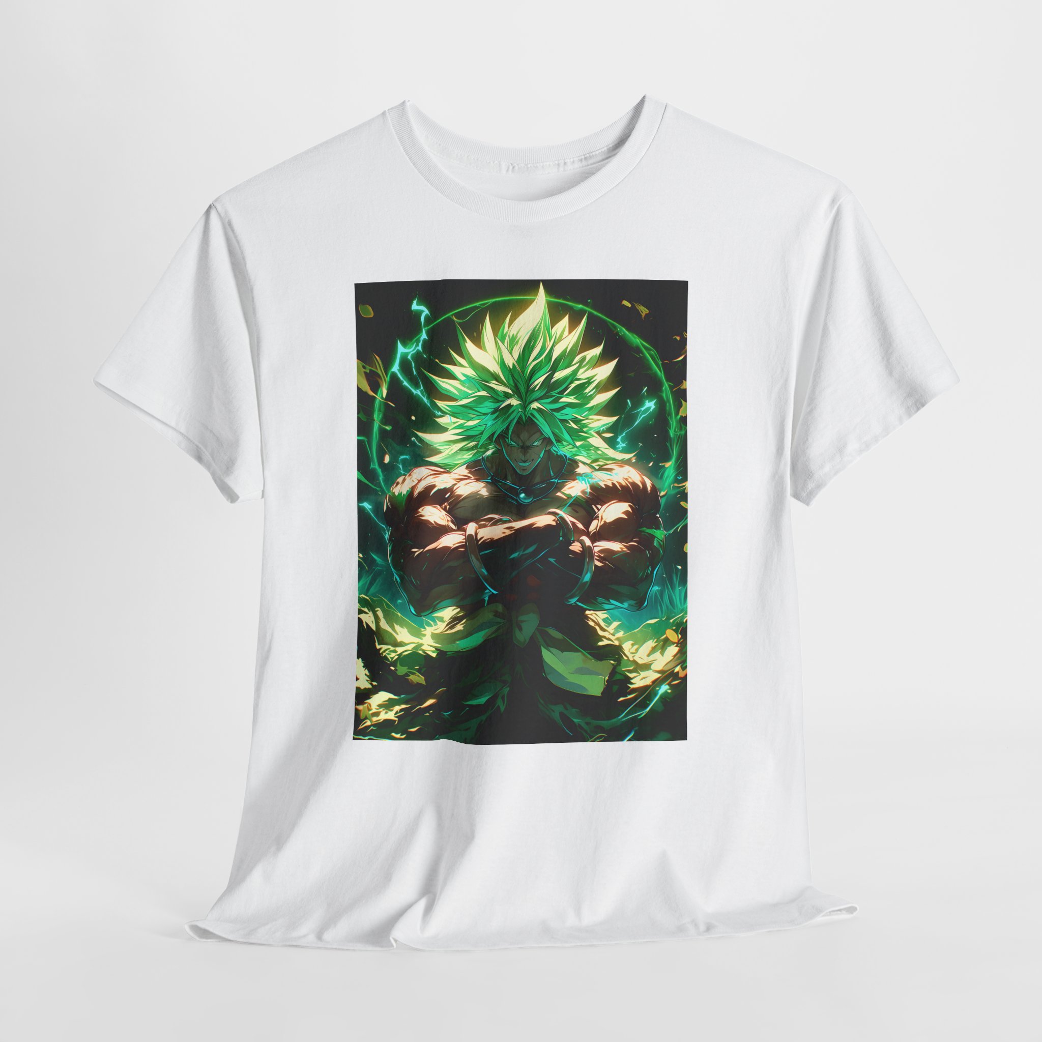 dbz broly green power t shirt dbz broly green power t shirt