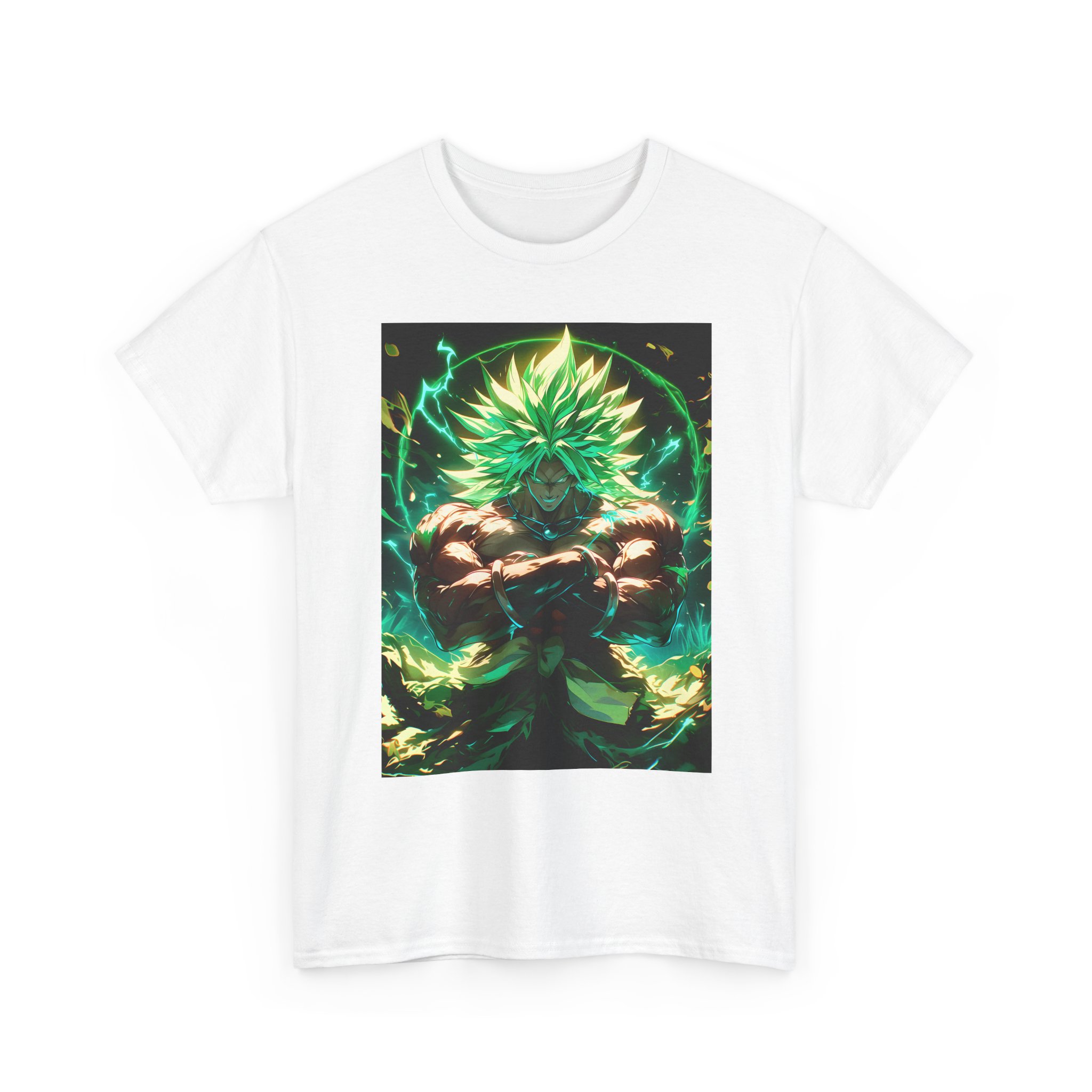 dbz broly green power t shirt dbz broly green power t shirt