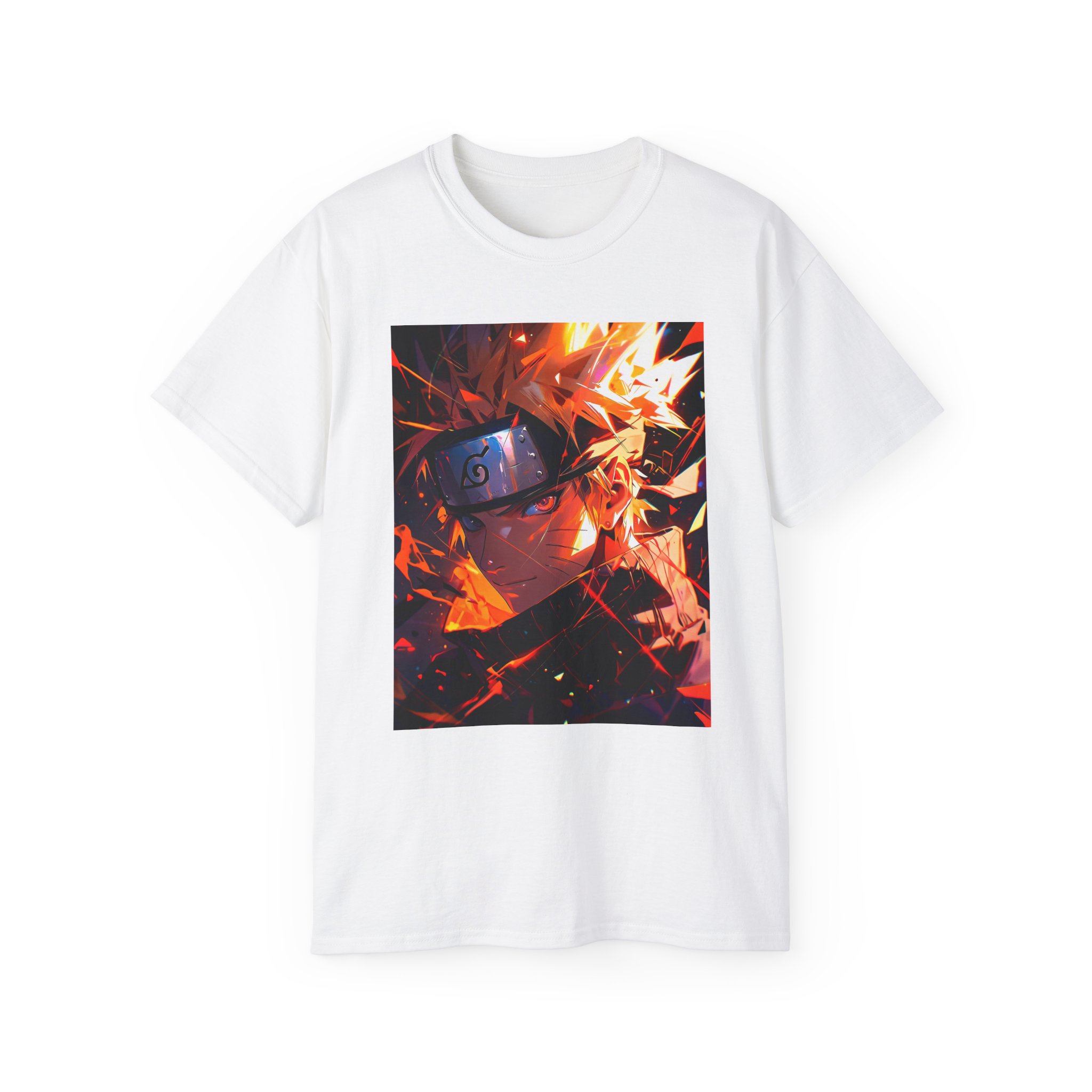 naruto shippuden graphic tee — fiery kakashi anime shirt naruto shippuden graphic tee — fiery kakashi anime shirt