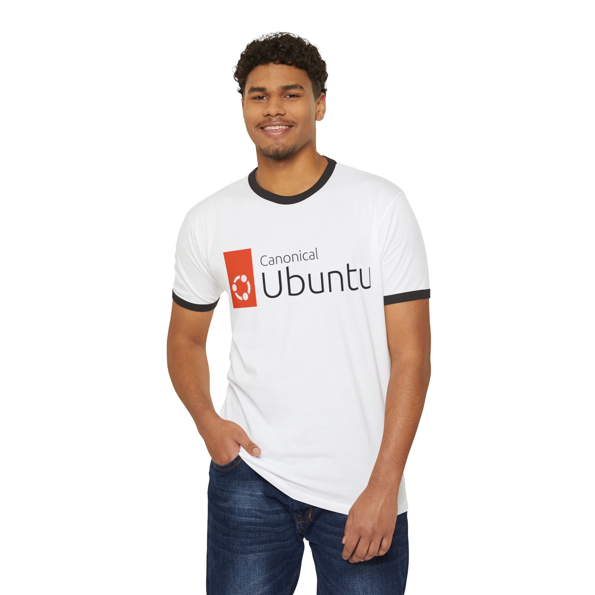 ubuntu logo ringer t‑shirt — canonical tech tee for linux fans ubuntu logo ringer t‑shirt — canonical tech tee for linux fans