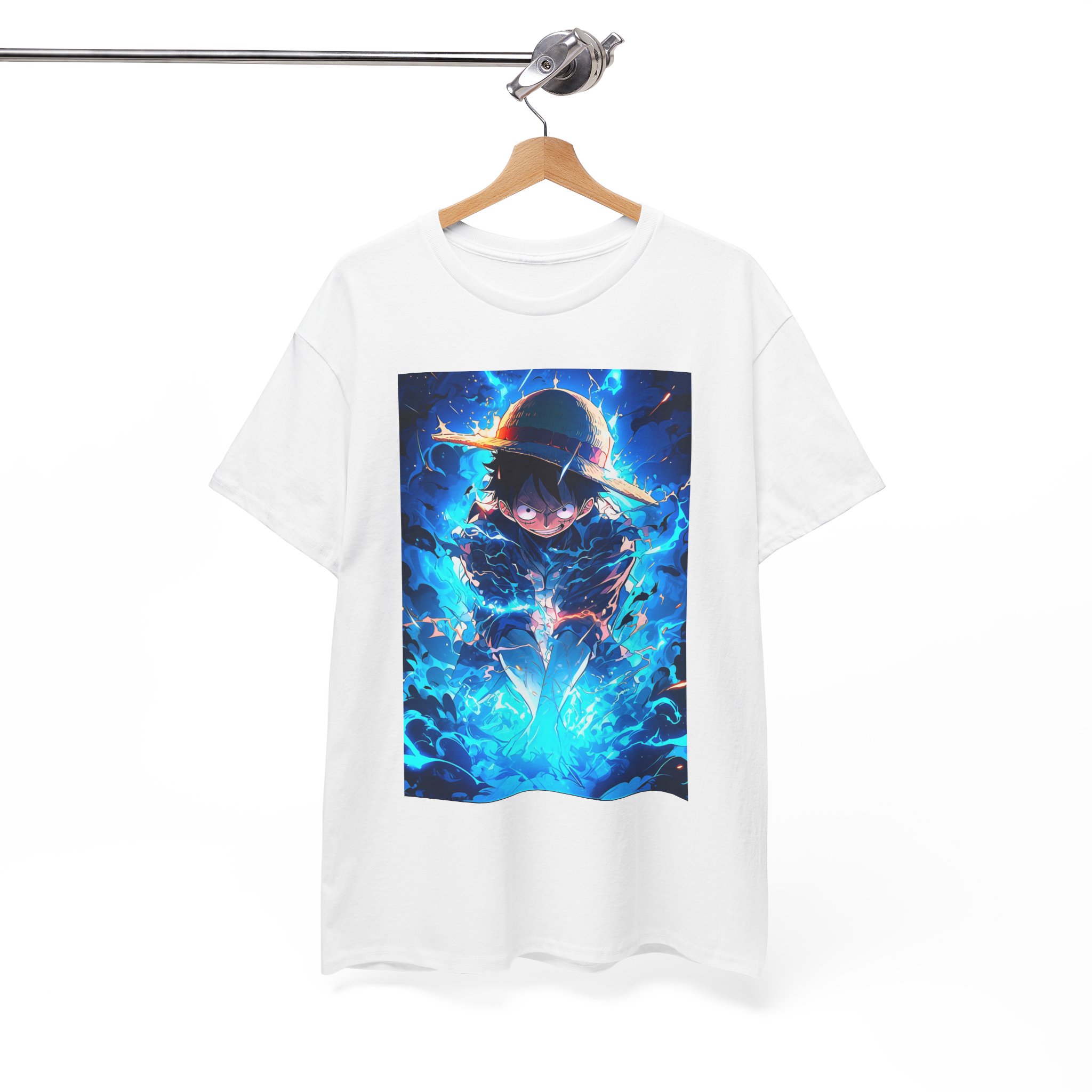 anime pirate boy electric blue graphic tee anime pirate boy electric blue graphic tee