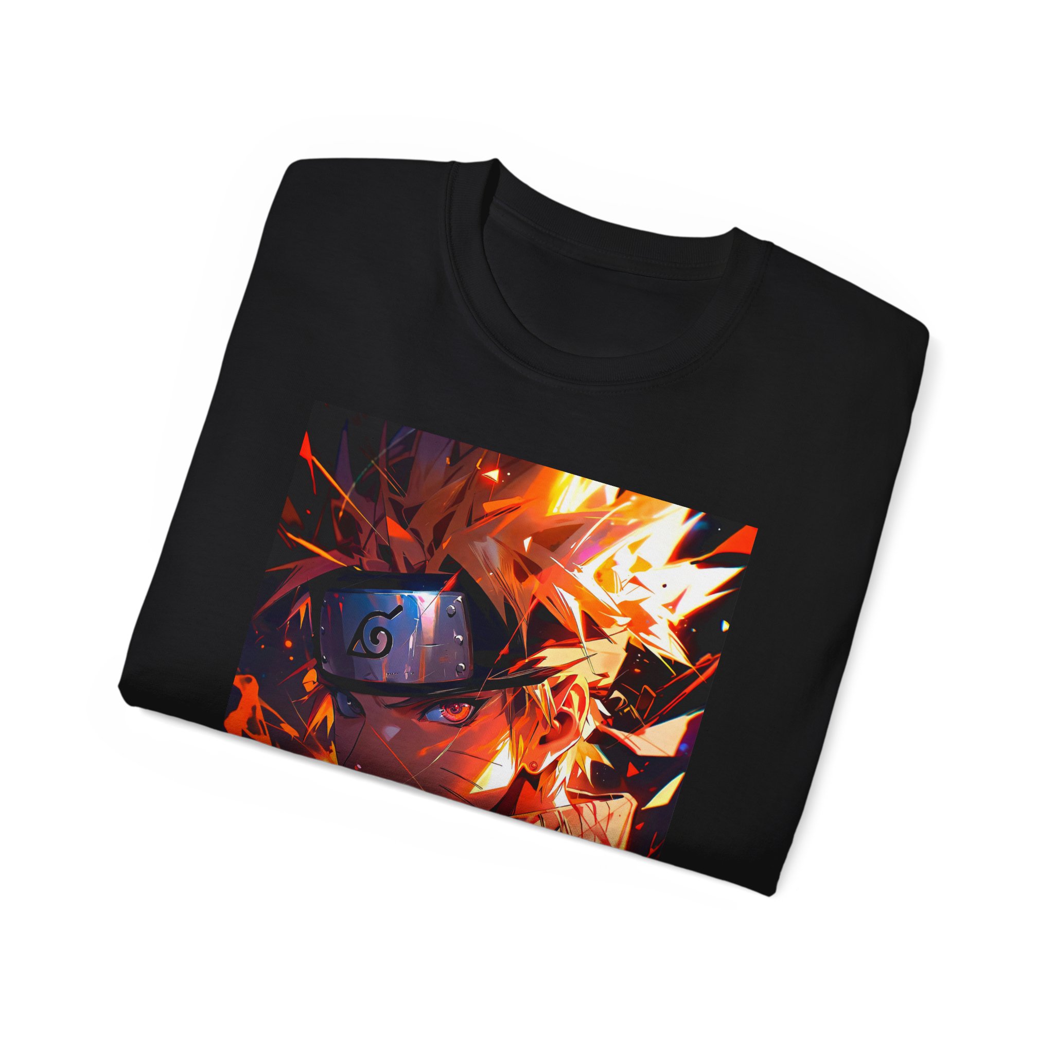 naruto shippuden graphic tee — fiery kakashi anime shirt naruto shippuden graphic tee — fiery kakashi anime shirt