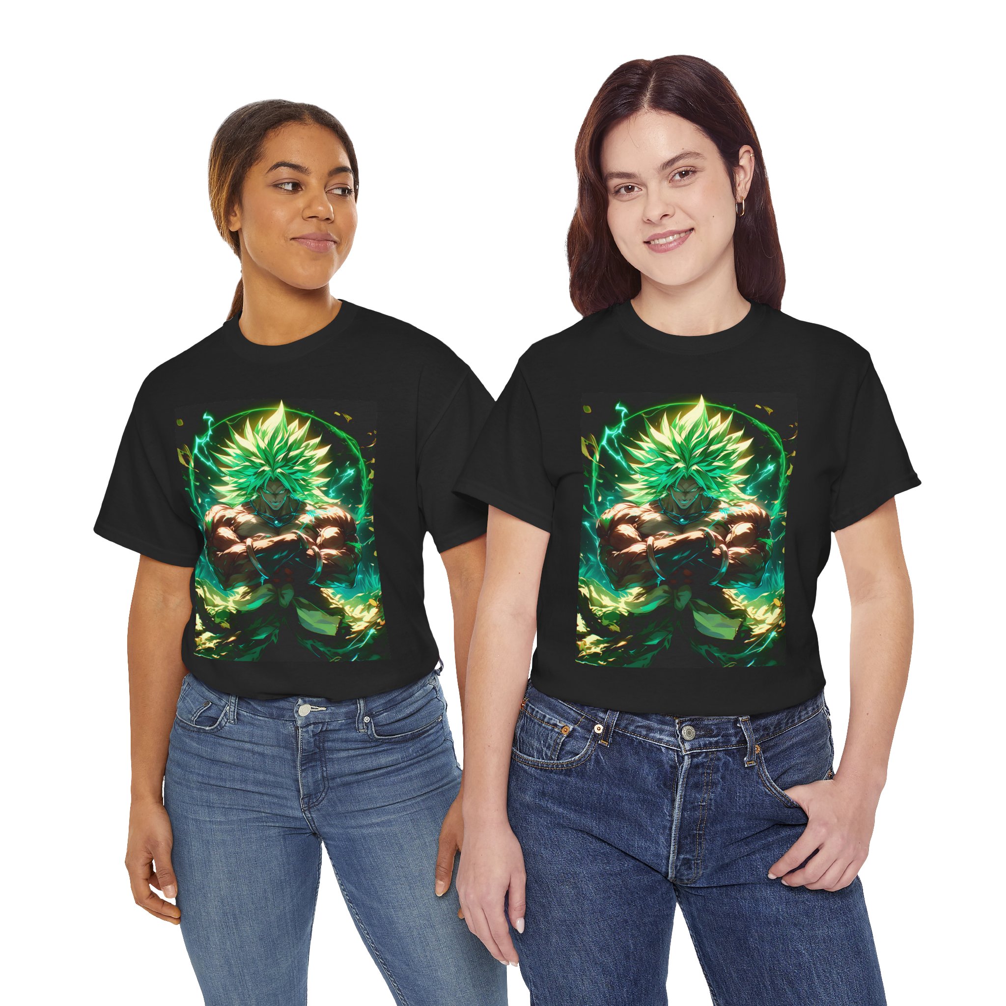 dbz broly green power t shirt dbz broly green power t shirt