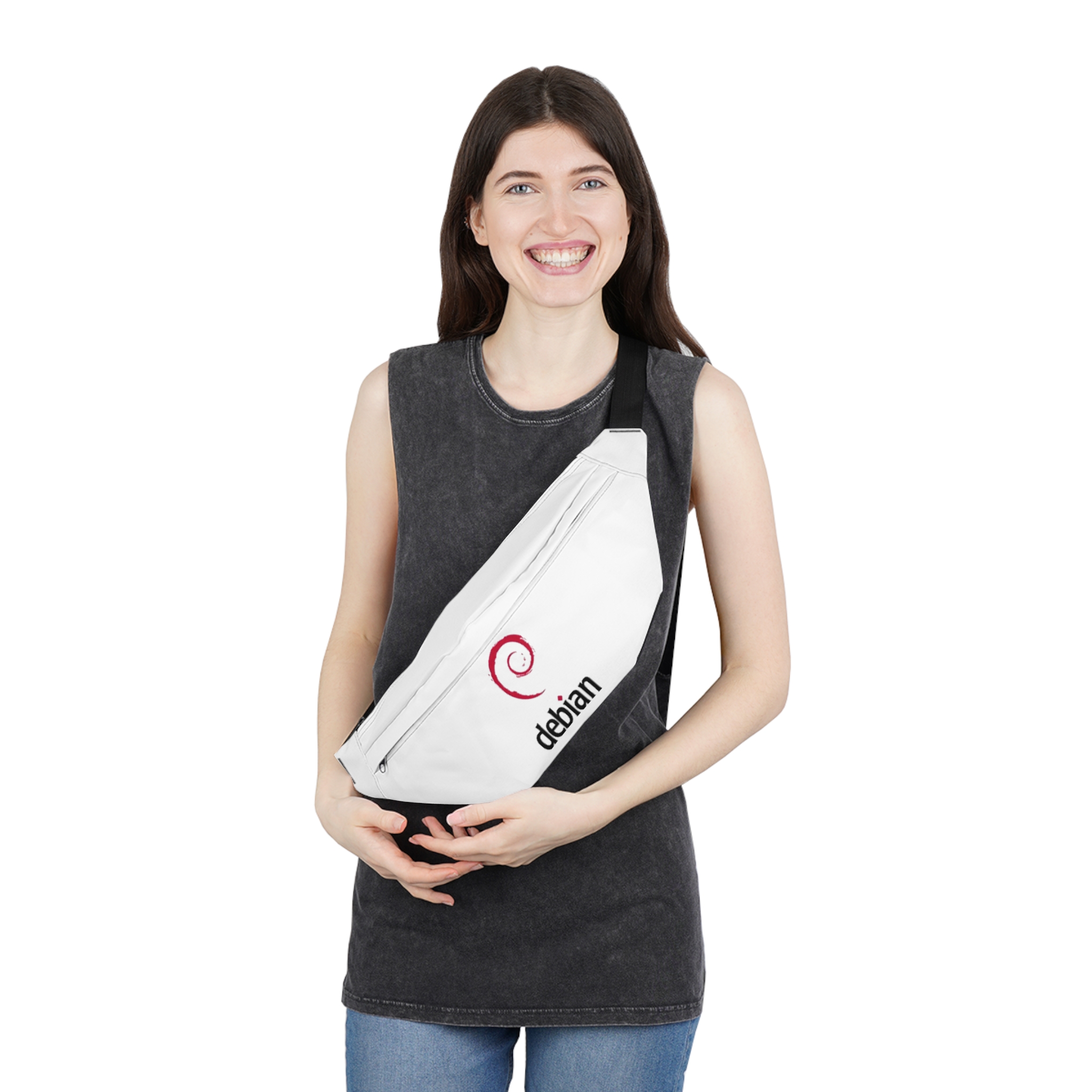 debian logo fanny pack — large waist pack for techies & devops debian logo fanny pack — large waist pack for techies & devops